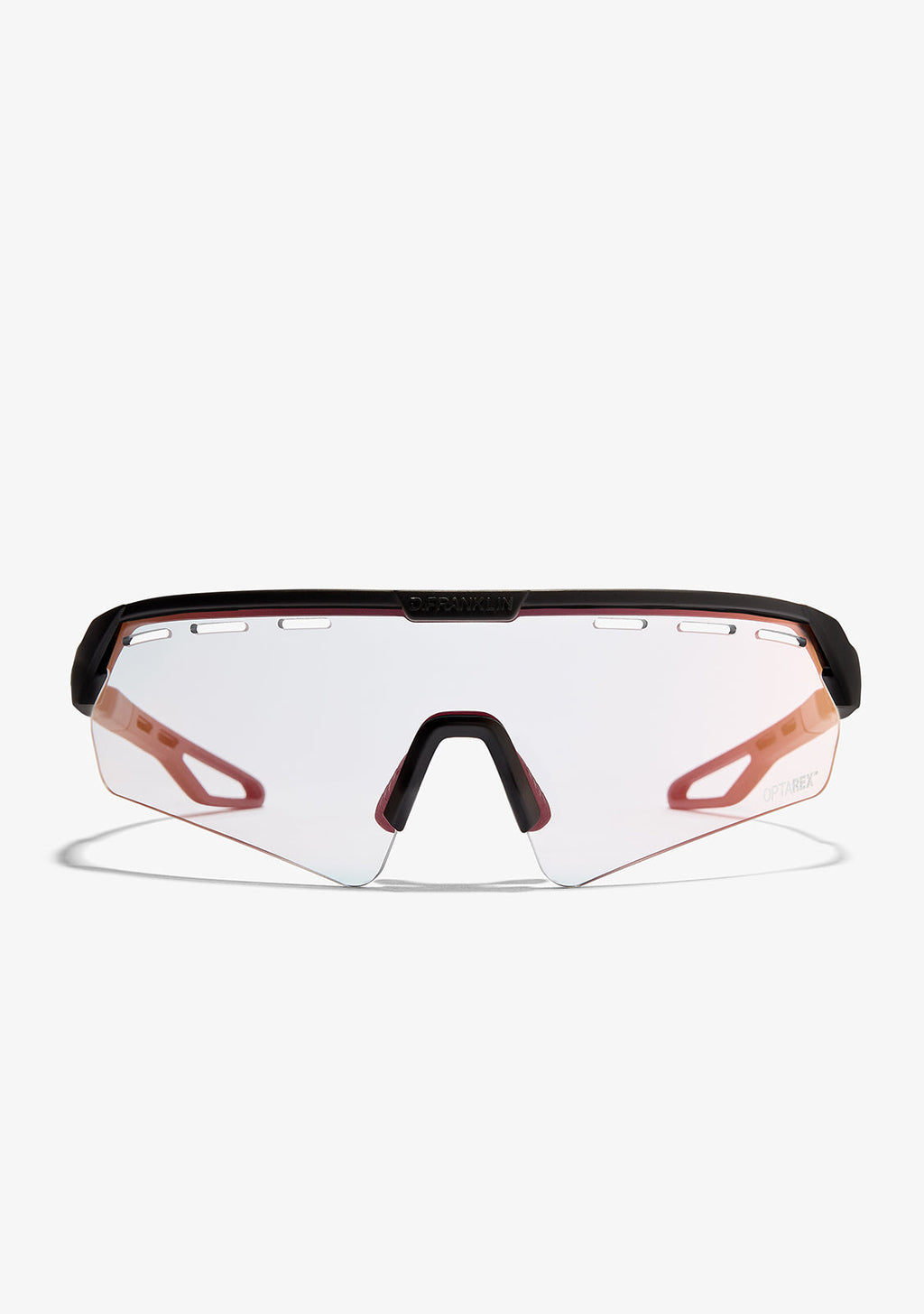 Thunder Fifty Low Matte Black / Photochromic Mirror Red Luxury-Glass™