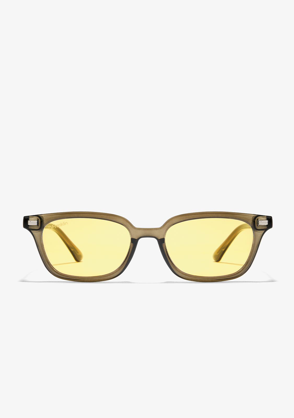Hackney Dark Green / Yellow Luxury-Glass™