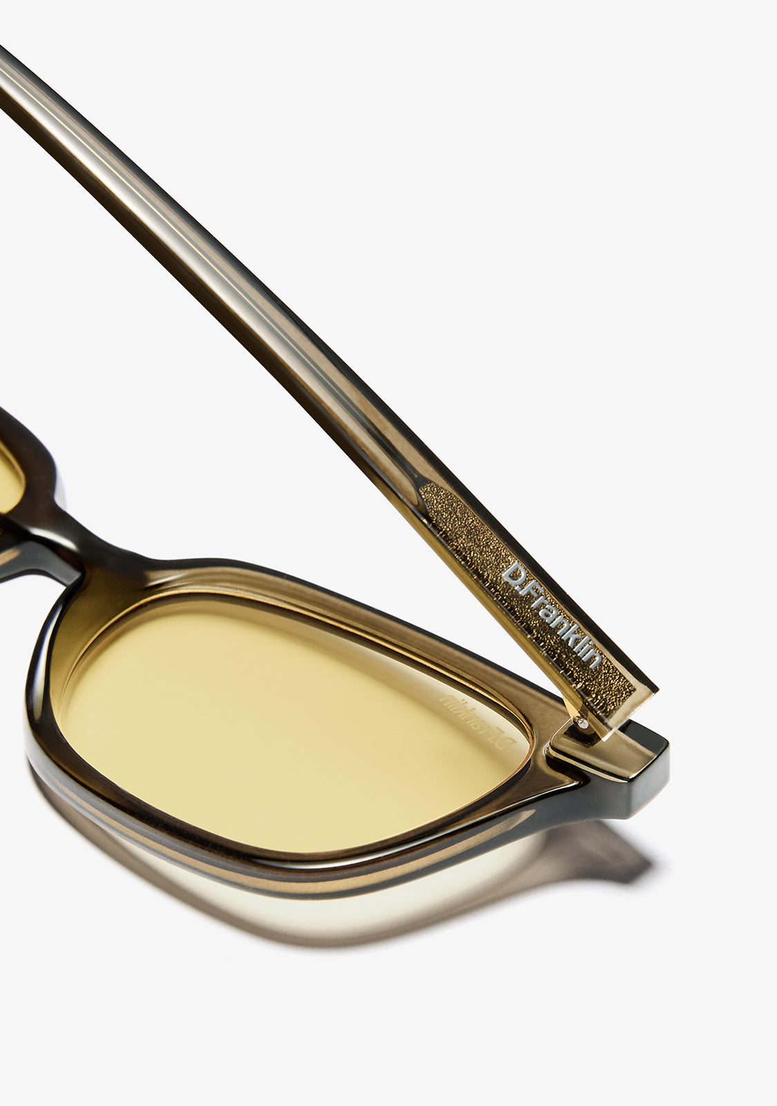 Hackney Dark Green / Yellow Luxury-Glass™