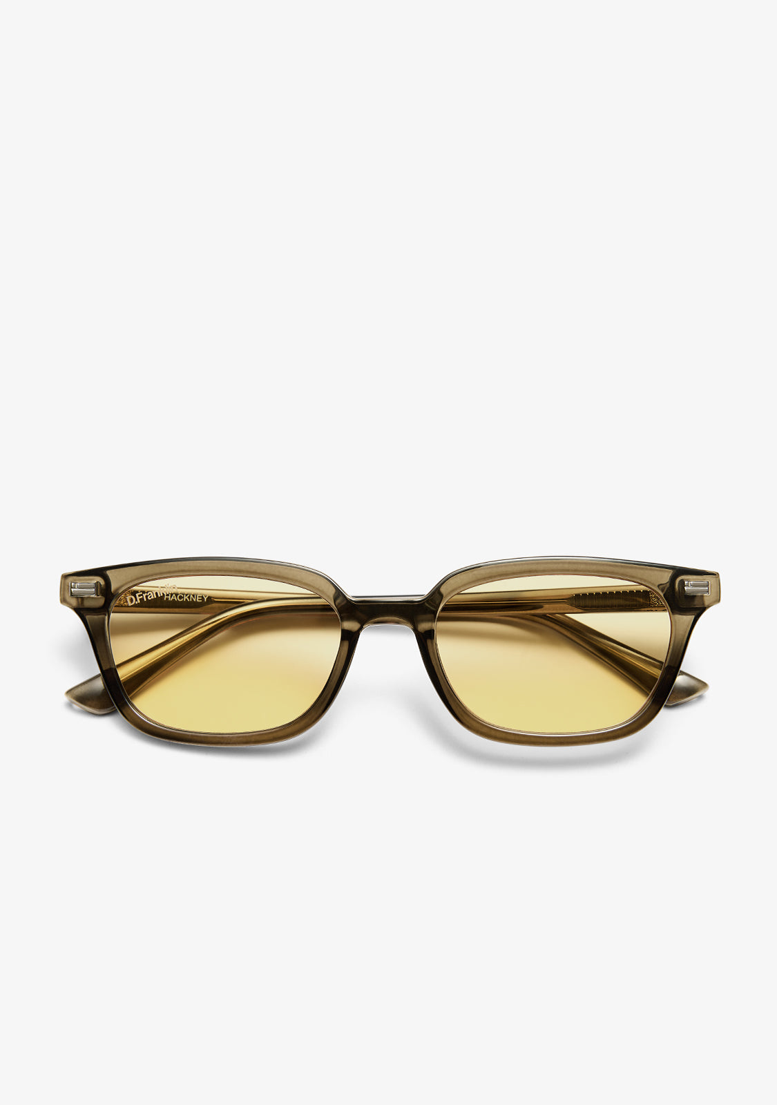 Hackney Dark Green / Yellow Luxury-Glass™
