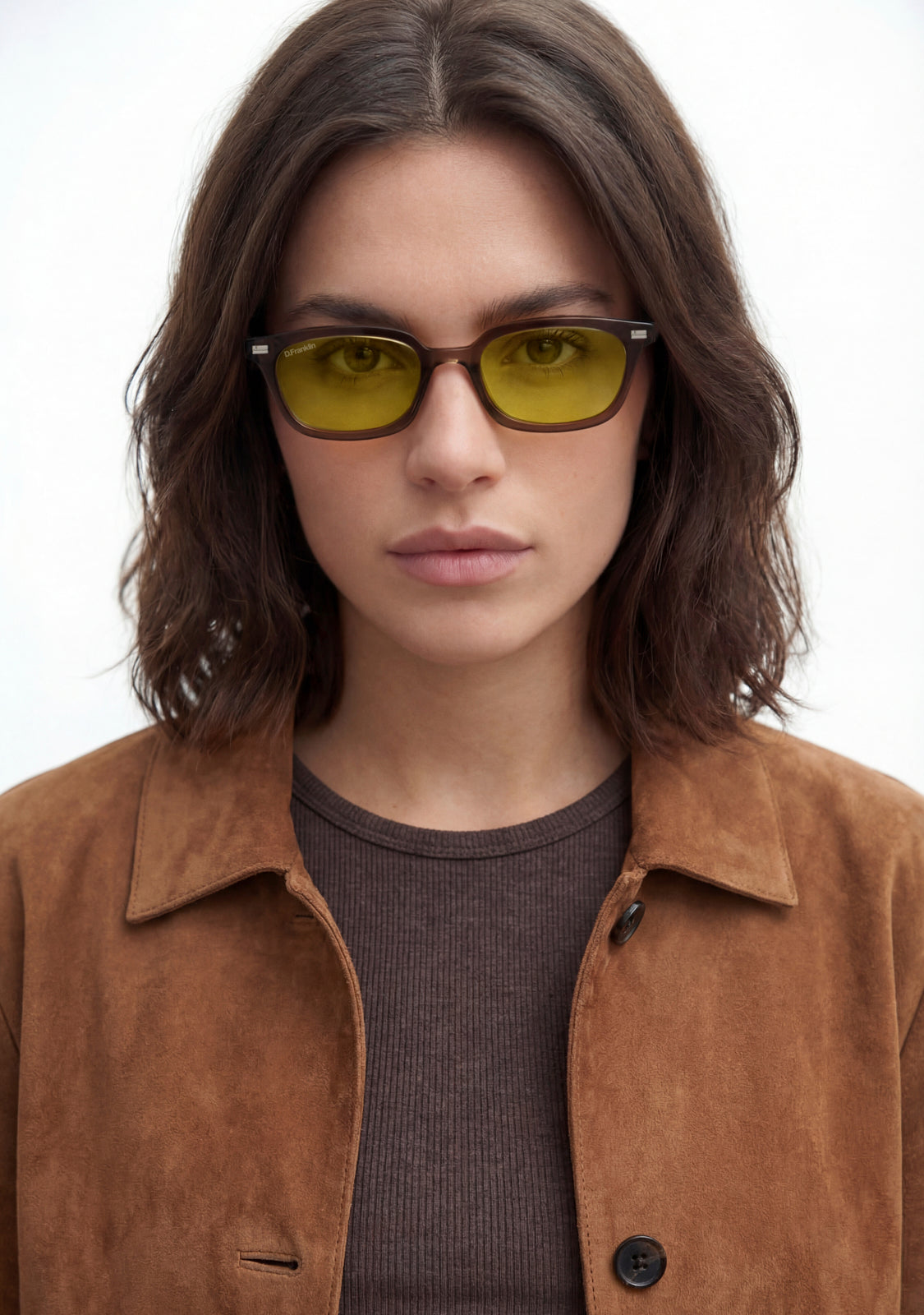 Hackney Dark Green / Yellow Luxury-Glass™
