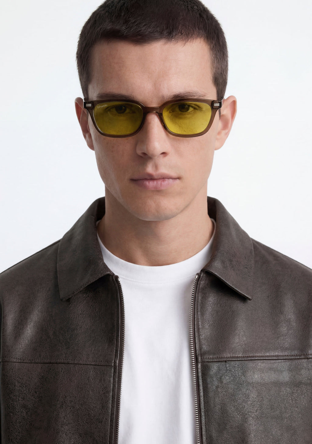 Hackney Dark Green / Yellow Luxury-Glass™