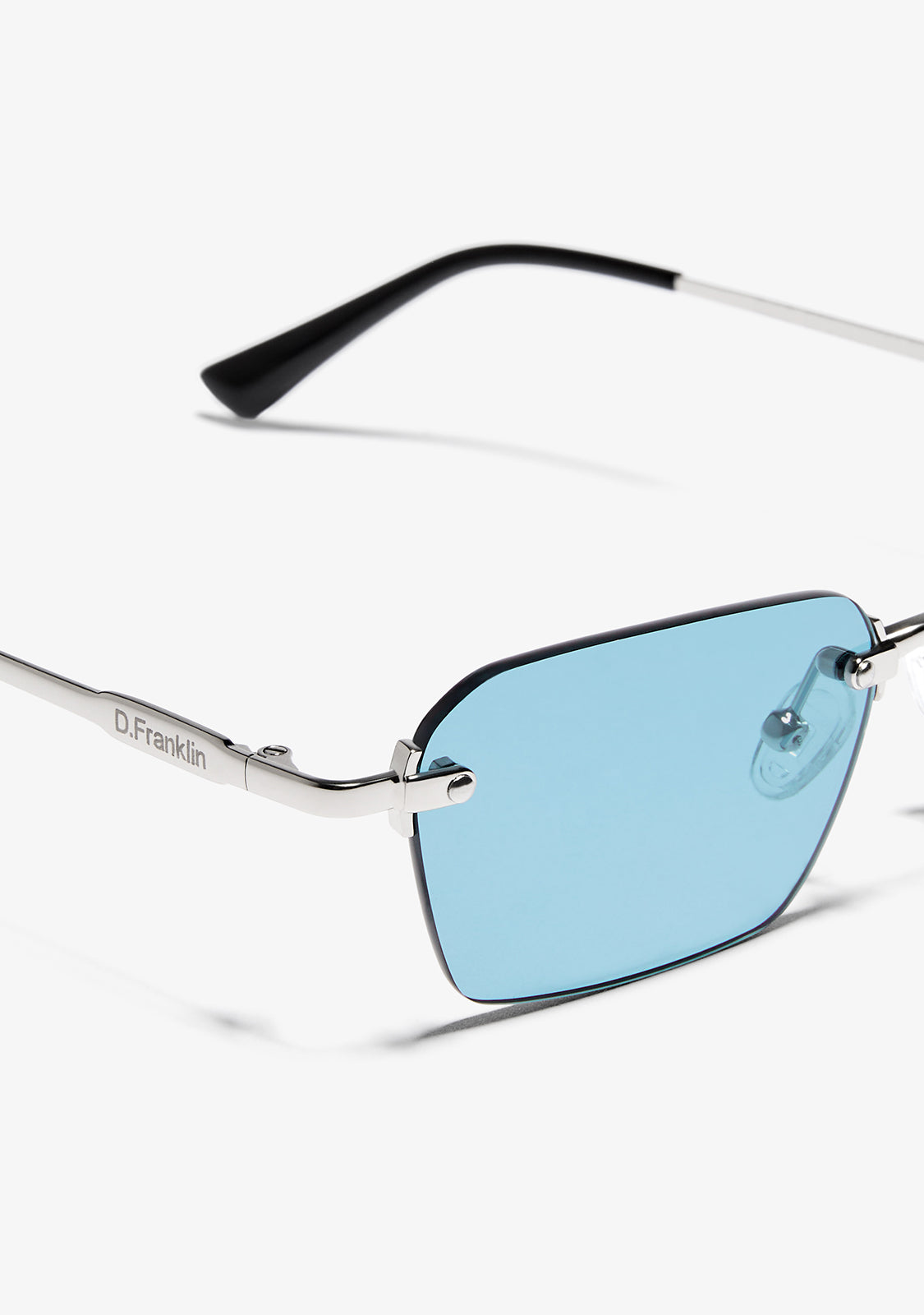 Smith Hex Silver / Blue Luxury-Glass™