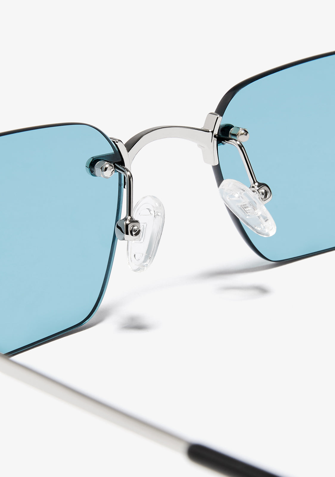 Smith Hex Silver / Blue Luxury-Glass™