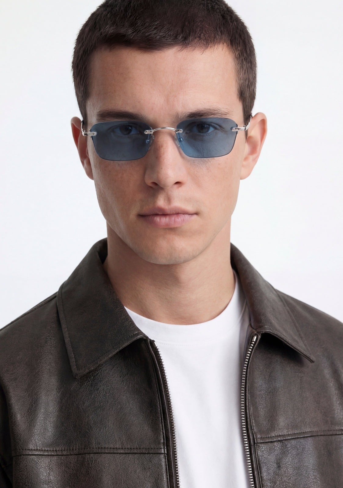 Smith Hex Silver / Blue Luxury-Glass™