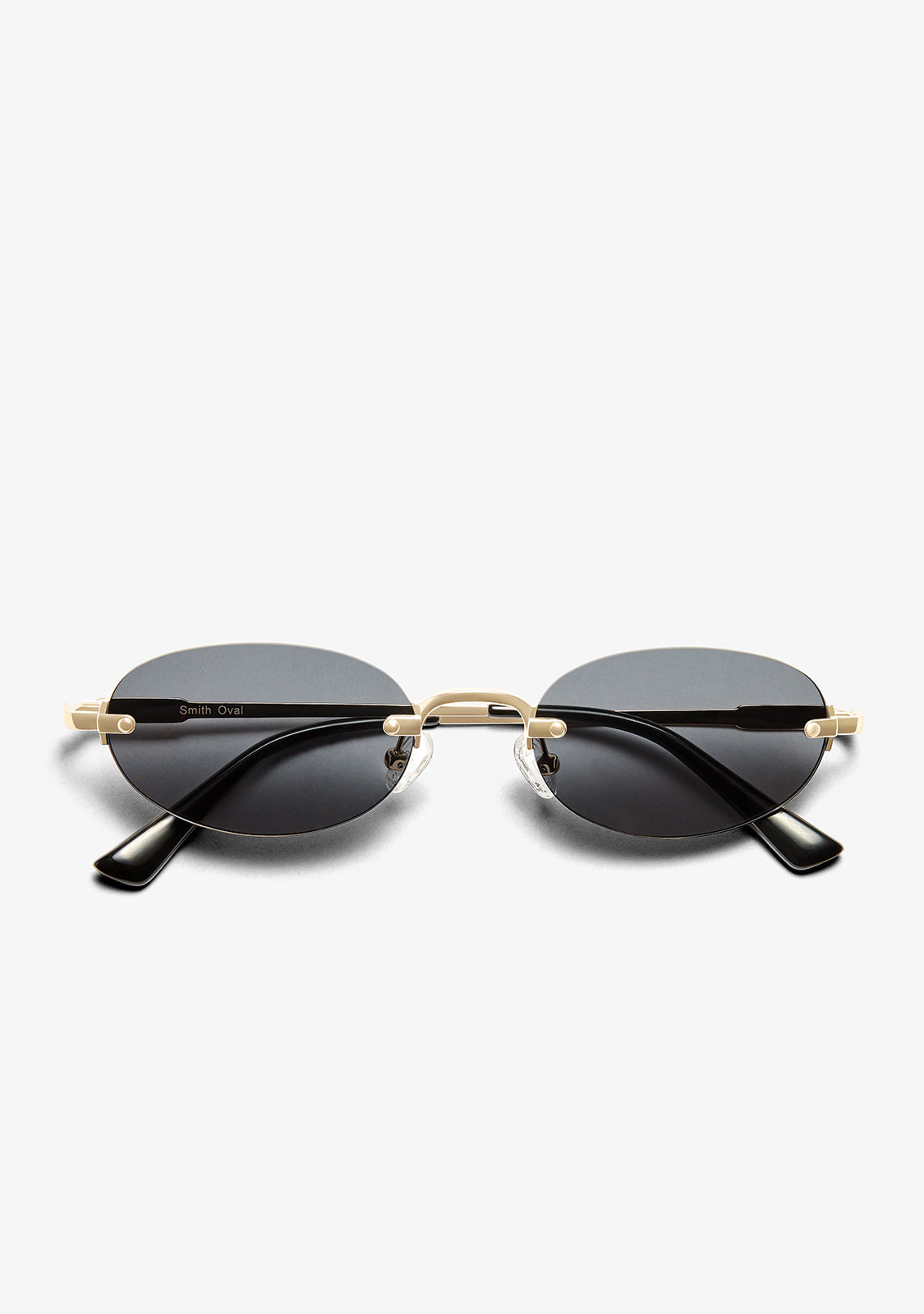 Smith Oval Gold / Black Luxury-Glass™