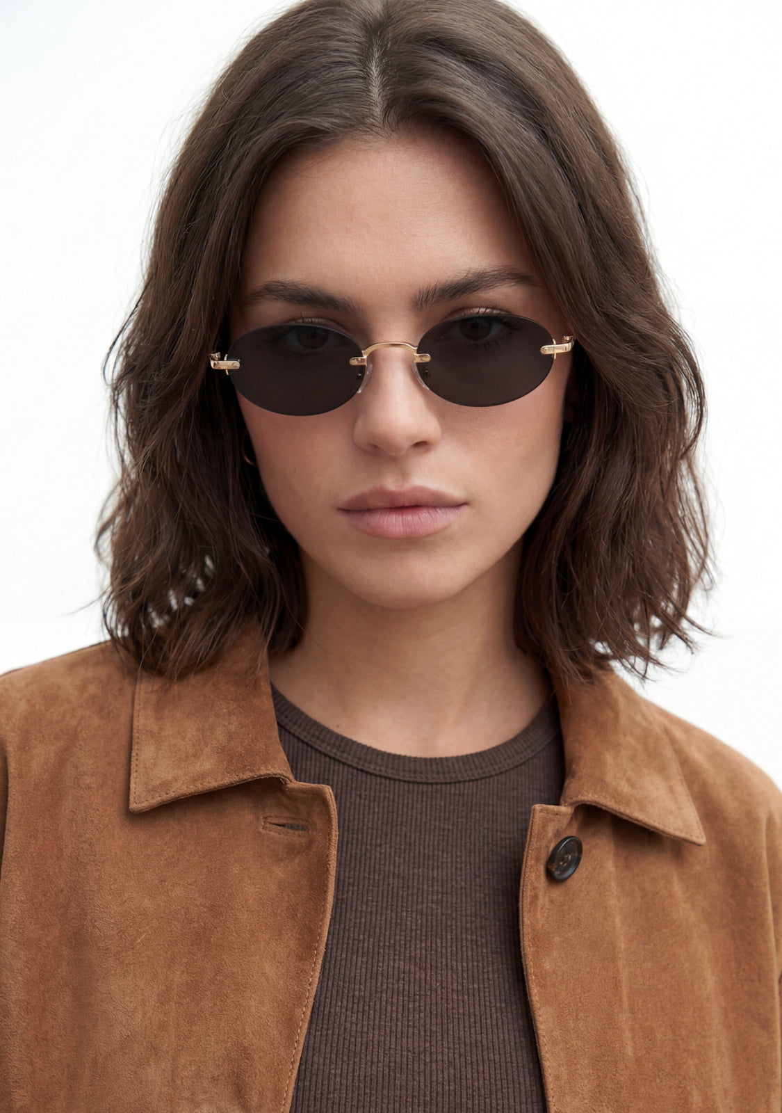 Smith Oval Gold / Black Luxury-Glass™