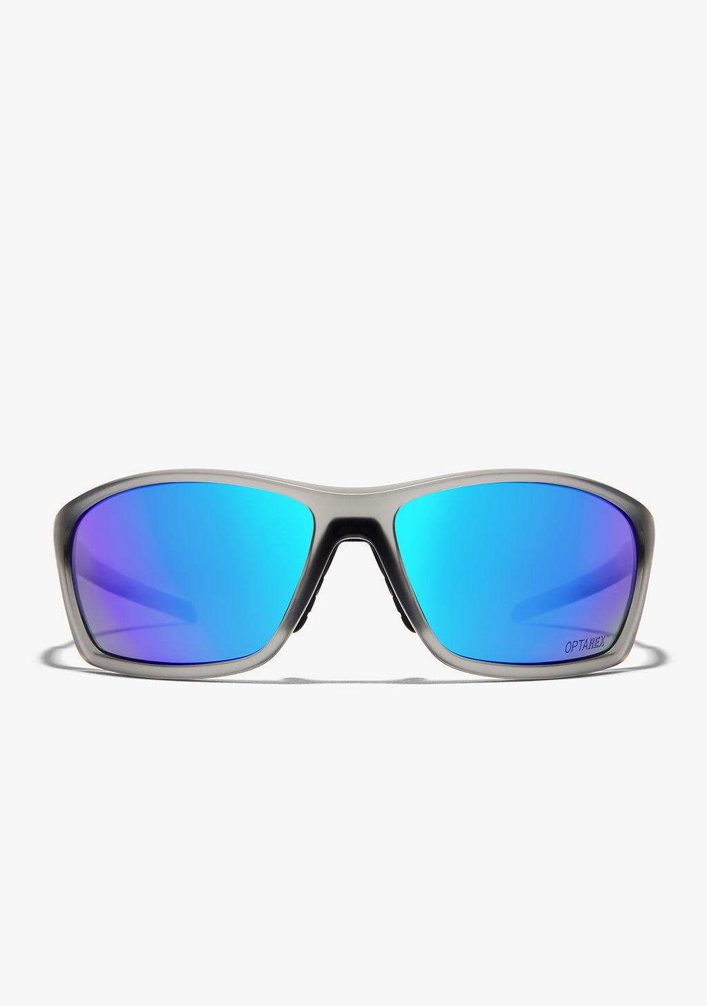 Volcano Matte Grey / Mirror Blue Luxury-Glass™